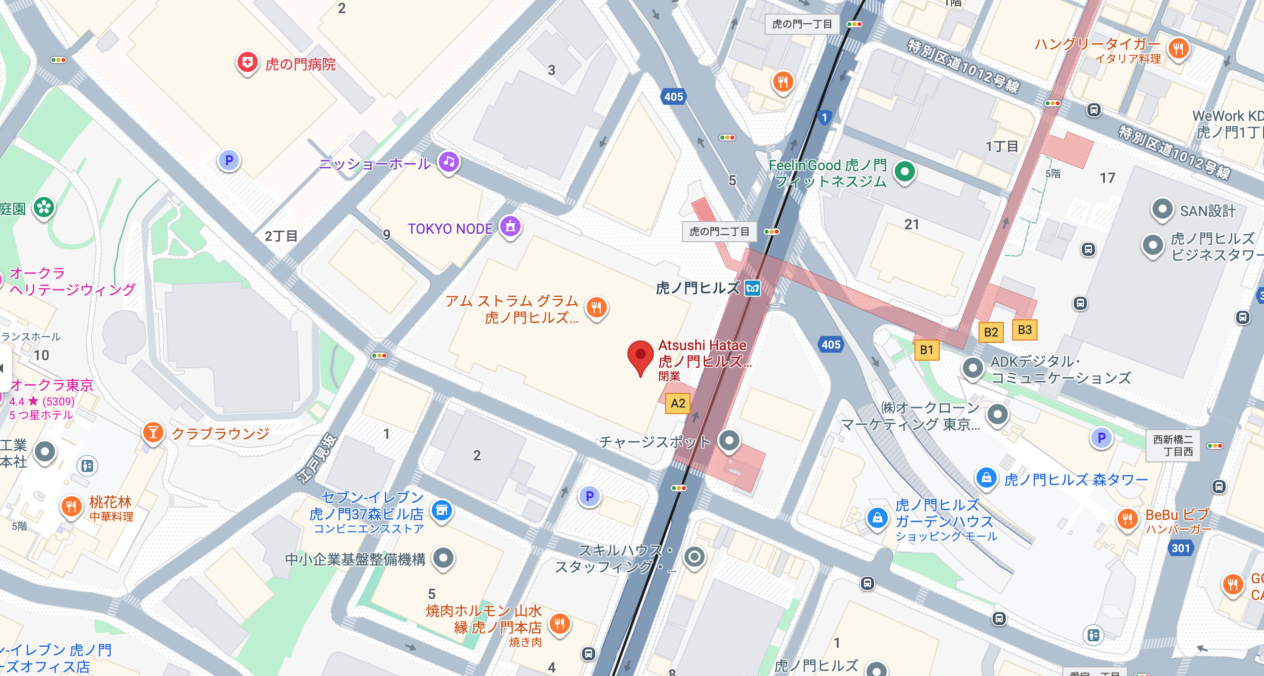 Atsushi Hatae 周辺地図